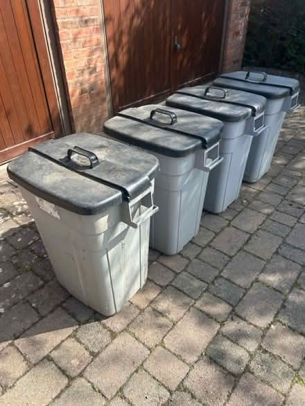 Photo of free 4 x dustbins (Ombersley, Worcestershire) #1