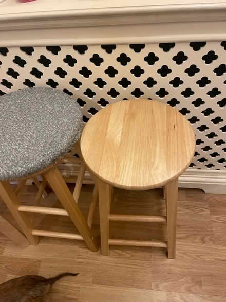 Photo of free Wooden stools (HA74BJ) #3