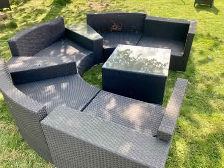 Photo of free Rattan look garden set (KT5 Berrylands.) #4