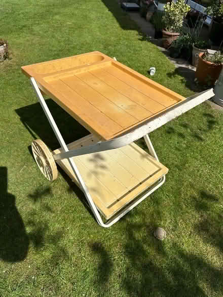 Photo of free Garden Drinks Tray (Roundbush Green CM6) #2