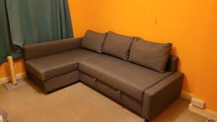 Photo of free Ikea L-Shaped sofa bed (Turves Green B31) #2