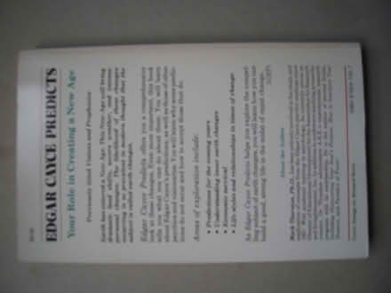 Photo of free Book - Edgar Cayce Predicts by Mark Thurston (Maidenhead SL6) #2
