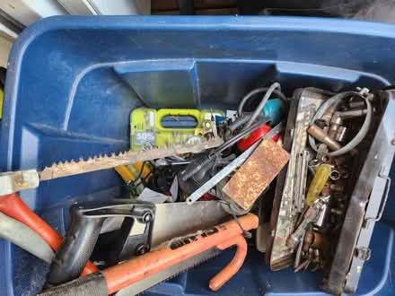 Photo of free Bin full of random tool (Alexandria, Va) #4