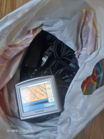 Photo of free Bag of wires + TomTom (S11) #2