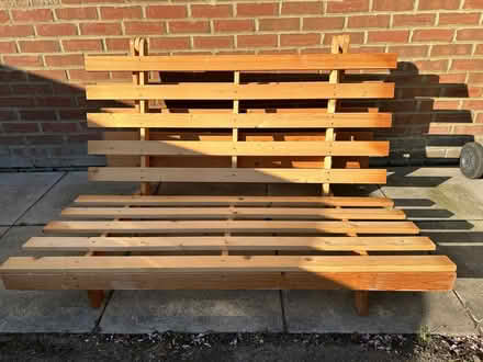 Photo of free Futon Frame double 55inch (Chalgrove OX44) #1