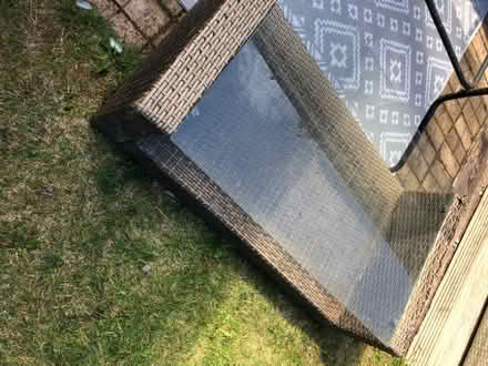 Photo of free Patio table (Woodchurch CH49) #1