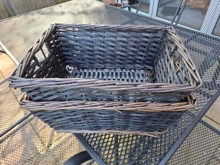 Photo of free Pair of wicker baskets (Radbrook Green SY3) #1