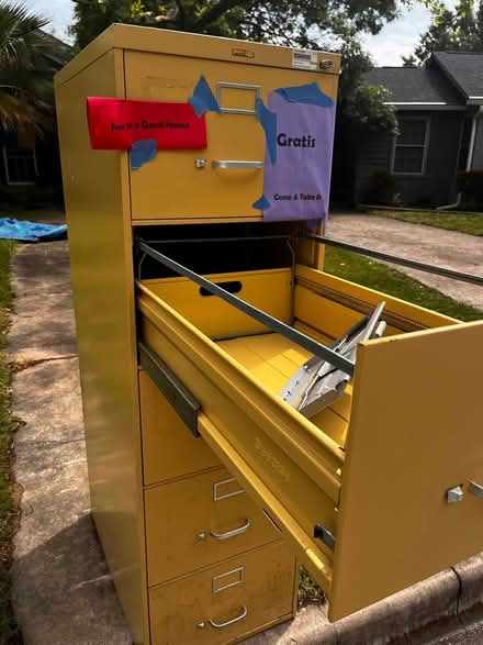 Photo of free Five drawer metal filing cabinet (Hyde Park) #2