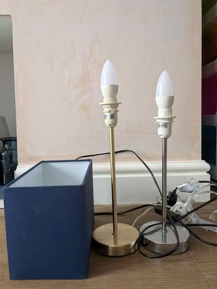 Photo of free 2 table lamp bases (Handside, WGC, AL8) #1