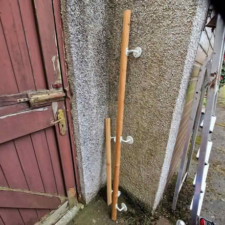Photo of free 2 pieces of bannister (Juniper Green, EH14) #1