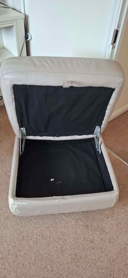 Photo of free Pouffe storage seat (Woodford IG8) #1