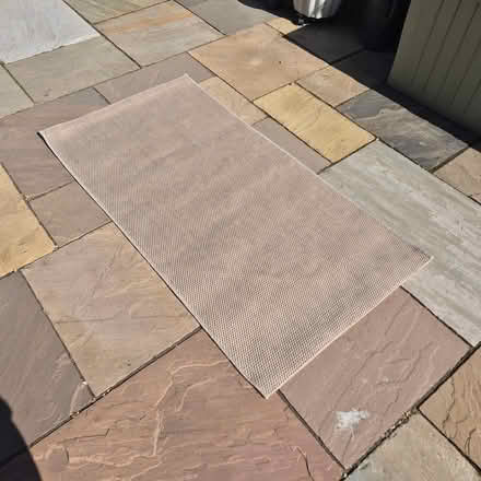 Photo of free Beige IKEA flatweave rug 80 x 150 (Kempston) #1