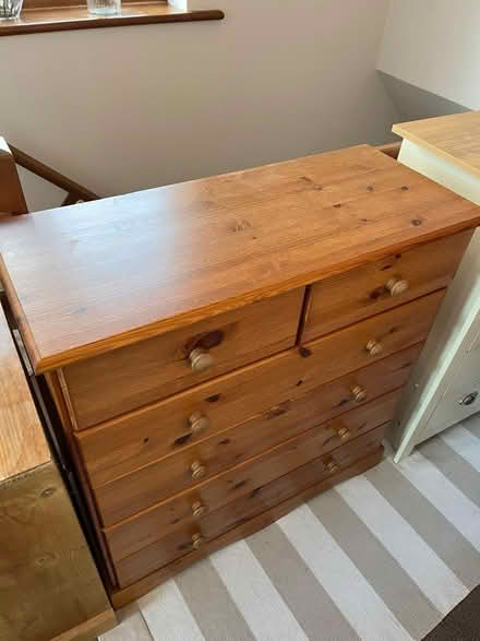 Photo of free Drawers and Bedside Table (Burscough L40) #2