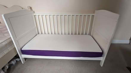 Photo of free Cot bed and mattress (Tadworth KT20) #1