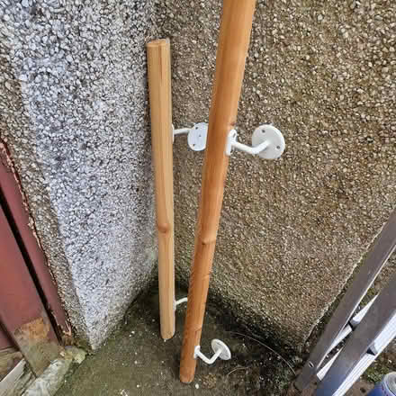Photo of free 2 pieces of bannister (Juniper Green, EH14) #2