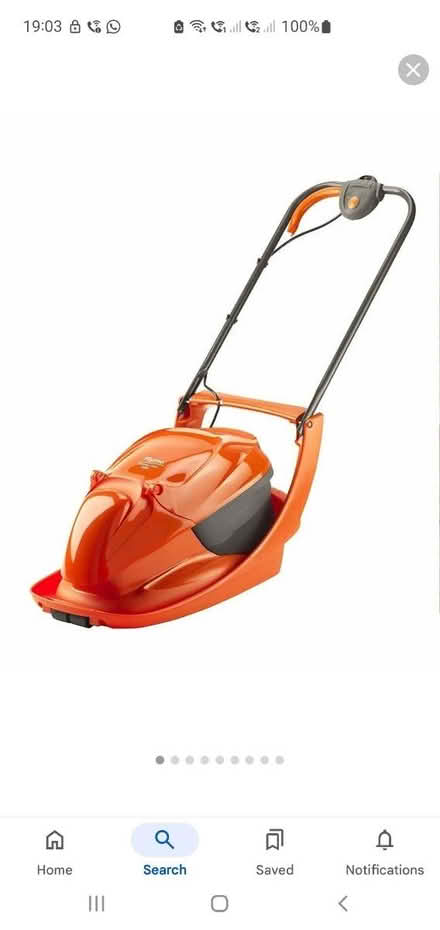 Photo of free Flymo Hover Vac 280 for Spare Parts (Pudleston HR6 0RA) #1