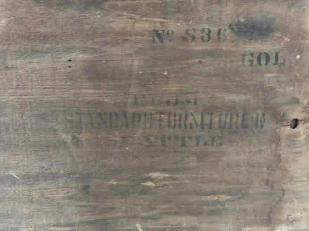 Photo of free 1900's Oak Antique Sideboard (Fountain Vly, Heil & Bushard) #3