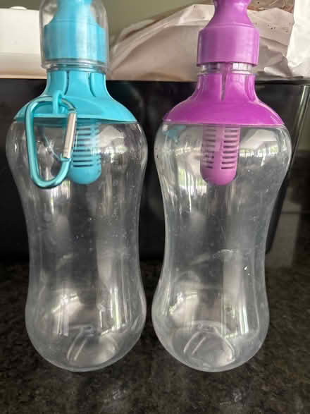 Photo of free 2 water bottles with filter (UpperHale GU9) #1