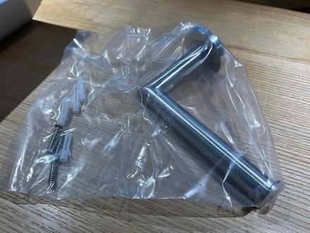 Photo of free Toilet roll holder, stainless steel (West Common AL5) #2