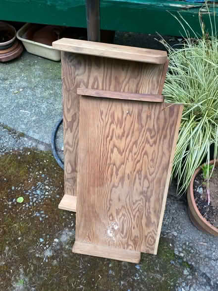 Photo of free Three wood shelves (Fremont) #1