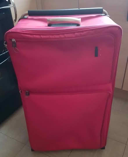 Photo of free Lightweight Suitcase - red (toxteth L8) #1