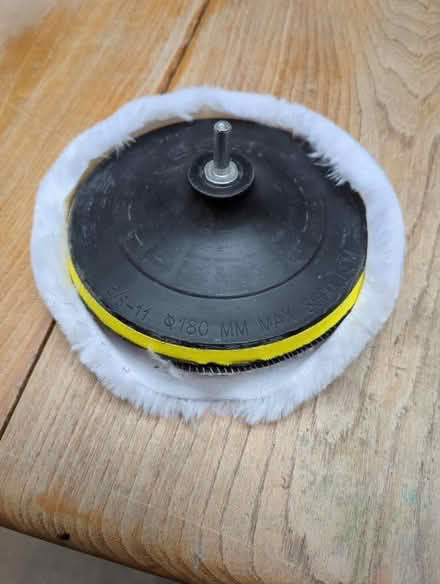 Photo of free 180mm polishing wheel with soft mop (Mapperley NG3) #1