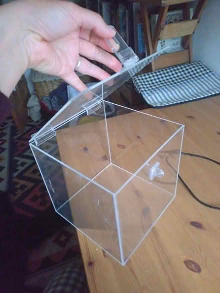 Photo of free Perspex box (Golcar, Huddersfield) #3