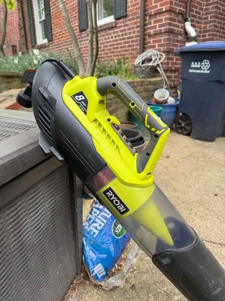 Photo of free Ryobi Leaf blower (plug in) (Chevy chase DC) #1