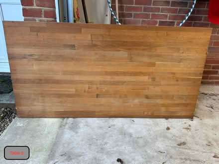Photo of free IKEA table 160x80cm BITS MISSING (RG45 Crowthorne) #1