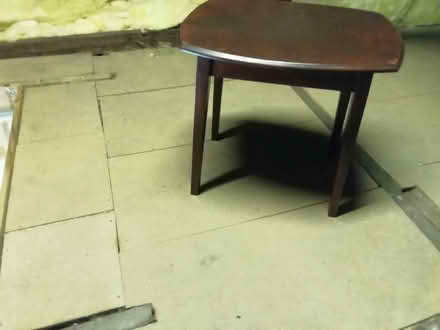 Photo of free Mahogany stained table (Roseworth TS19) #1