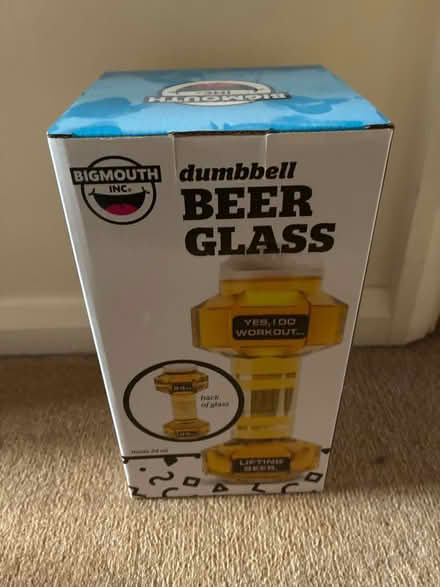 Photo of free Novelty beer glass (Highlands Village, N21) #1