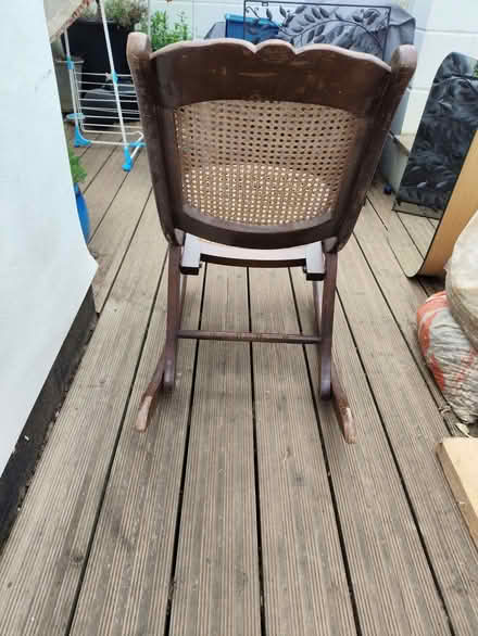 Photo of free Beautiful old french rocking chair (Kenley CR8) #1