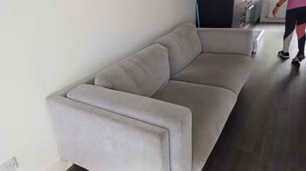 Photo of free 3-seater sofa in perfect condition (SE240NY) #1