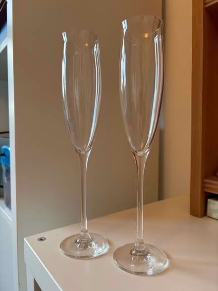 Photo of free Dartington champagne glasses (Elmers End BR3) #3