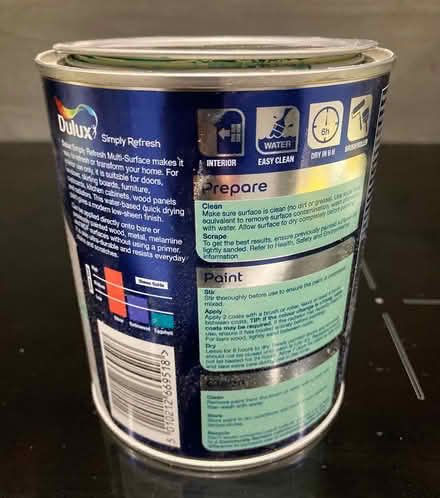 Photo of free Dulux Multi-surface Paint, 0.75l (AB12) #3