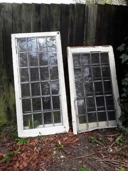 Photo of free Wooden window sashes (Rushden nr to Beds border) #1