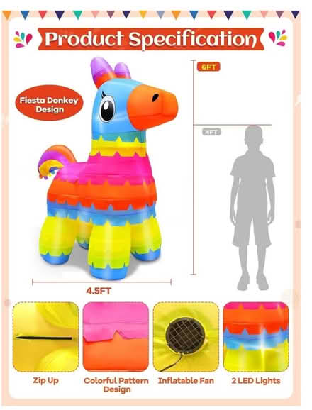 Photo of free Inflatable Piñata Figure (IH-10 @ Fair Oaks Parkway) #2