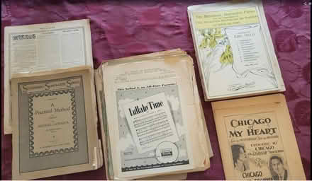 Photo of free Sheet music (North side of Elmhurst) #1