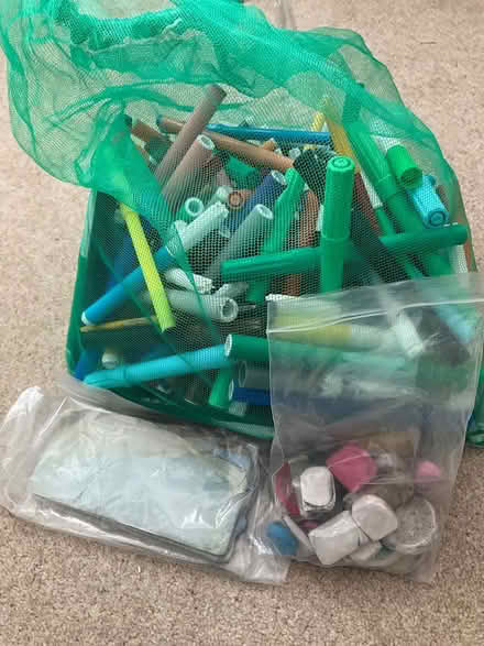Photo of free Felt tip pens plus rubbers + (PO14 Hill Head) #1