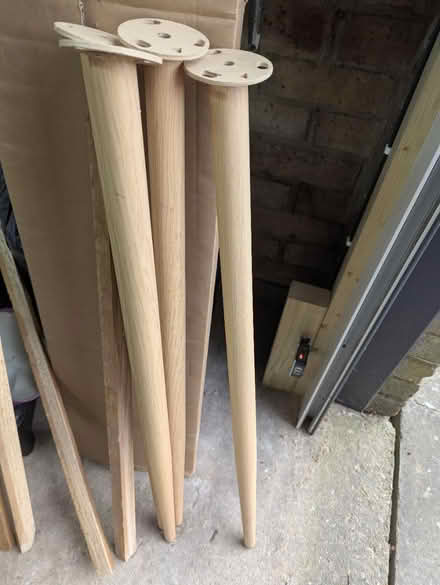Photo of free 4 table legs (Harmans Water RG12) #1