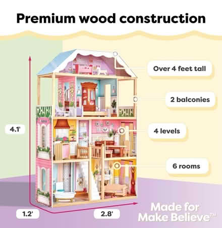 Photo of free Large doll house (Ealing W13) #2