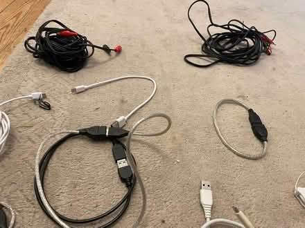Photo of free Cables mixed bag (Oxford) #3