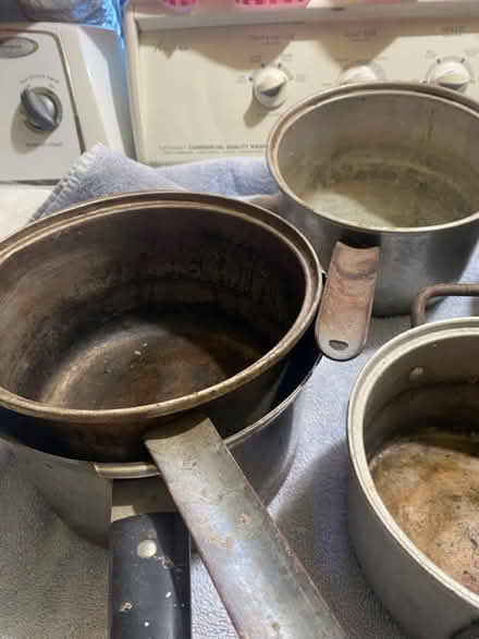 Photo of free Lots of old pots and candle wax (Fremont) #1
