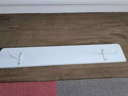 Photo of free No drill white radiator shelf (Handside, WGC, AL8) #1