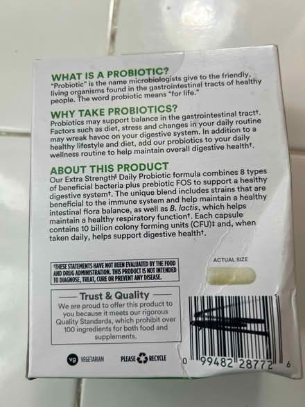 Photo of free Daily Probiotic Whole Foods (10011 (17th & 9th)) #3