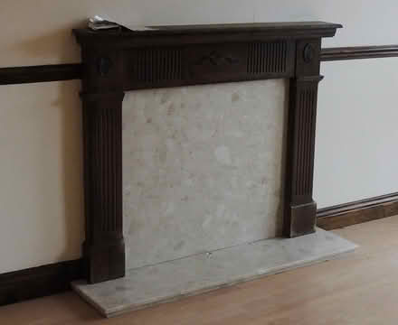 Photo of free Fireplace surround with marble (Durham) #1