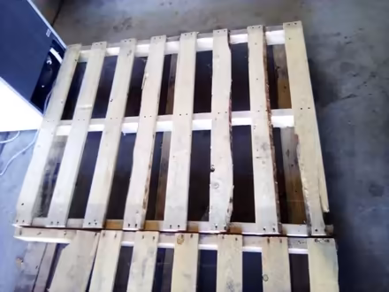 Photo of free Four Wooden Pallets (North Boulder: Amber Street.) #1