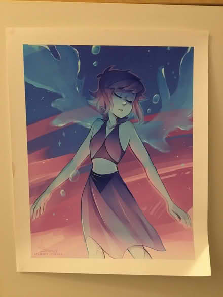 Photo of free Lapis Lazuli Steven Universe Art Print (New Bilton CV22) #1