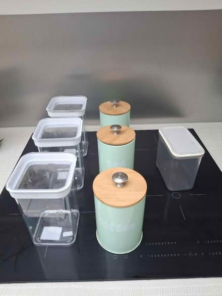 Photo of free Tea/coffee/sugar cannisters (Abingdon OX14) #1