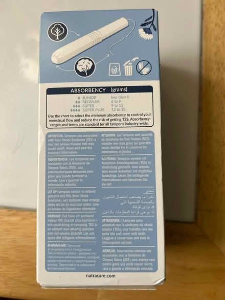 Photo of free Organic Cotton Tampons (10011 (10011 (17th & 9th)) #2